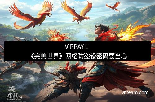 VIPPAY：《完美世界》网络防盗设密码要当心